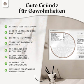 FlexiPlan® Gewohnheitstracker - Selbsthaftend