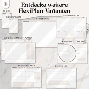 FlexiPlan® Essensplan - Selbsthaftend