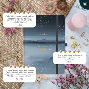 Bullet Journal "PRO" DIN A5 - Notizbuch mit Punktraster