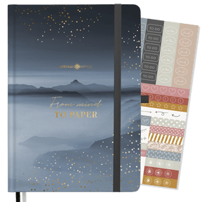 Bullet Journal "PRO" DIN A5 - Notizbuch mit Punktraster