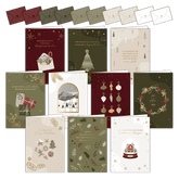 Grußkarten Set Weihnachten mit Umschlägen