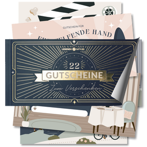 Gutscheinheft - 22 Gutscheine zum Verschenken