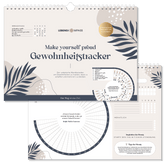 Gewohnheitstracker für 12 Monate - DIN A4 Habit Tracker