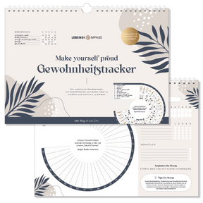 Gewohnheitstracker für 12 Monate - DIN A4 Habit Tracker