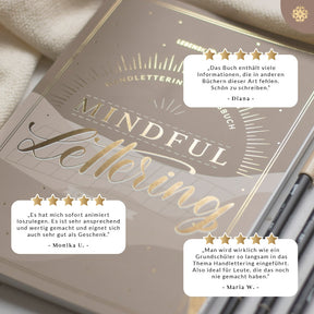 Handlettering Übungsbuch "Mindful Lettering"
