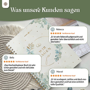 Hochzeitsplaner mit Poster