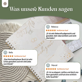Hochzeitsplaner mit Poster