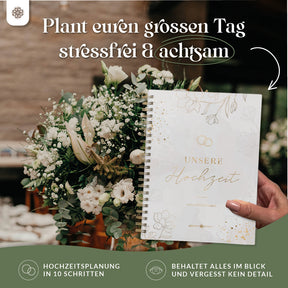 Hochzeitsplaner mit Poster