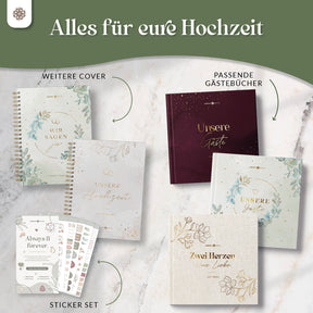 Hochzeitsplaner mit Poster