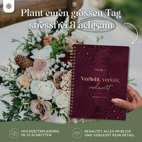 Hochzeitsplaner mit Poster