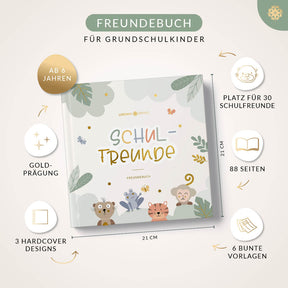 Freundebuch für Schulkinder