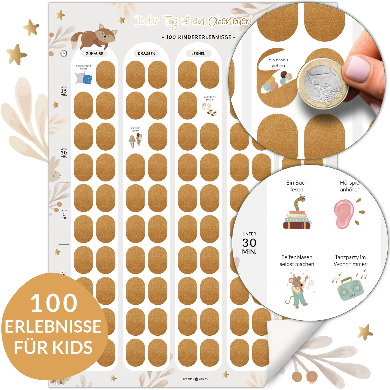 Rubbelposter für Kinder - 100 Beschäftigungsideen