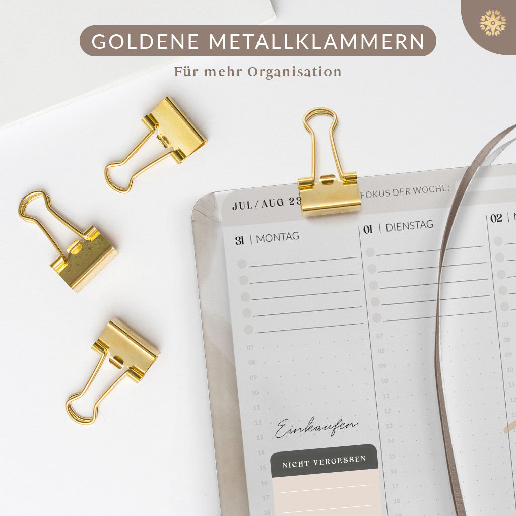 12er Foldback-Klammer-Set