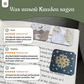 Magnetische Lesezeichen 3-er Set