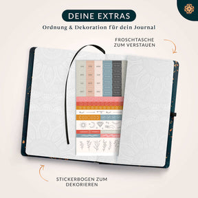 Bullet Journal "PRO" DIN A5 - Notizbuch mit Punktraster