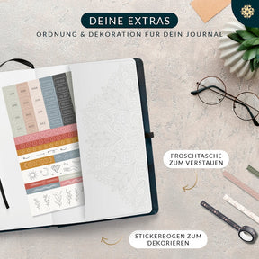 Bullet Journal "PRO" DIN A5 - Notizbuch mit Punktraster