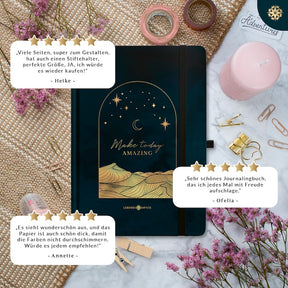 Bullet Journal "PRO" DIN A5 - Notizbuch mit Punktraster