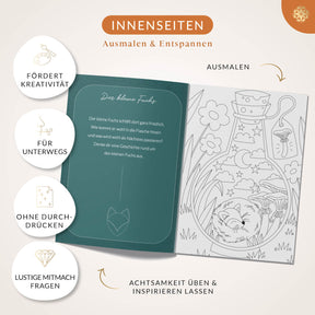 Malbuch für Kinder "INTO MY FANTASY"