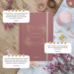Bullet Journal "PRO" DIN A5 - Notizbuch mit Punktraster