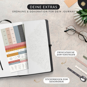 Bullet Journal "PRO" DIN A5 - Notizbuch mit Punktraster