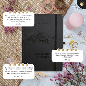 Bullet Journal "PRO" DIN A5 - Notizbuch mit Punktraster