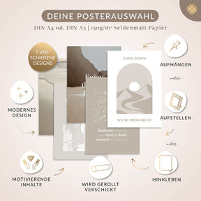 Poster A3 & A4 "Calm"