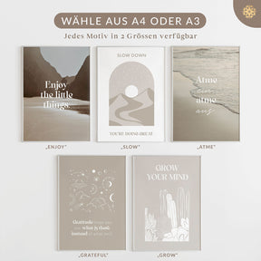 Poster A3 & A4 "Calm"