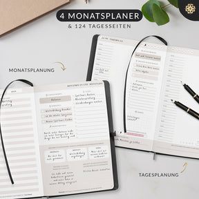 Produktivitätsplaner "FOKUS PLAN" - Undatiert DIN A5