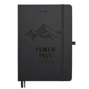 Produktivitätsplaner "FOKUS PLAN" - Undatiert DIN A5