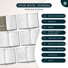 Buchjournal XXL - 104 Bücher - Englische Version