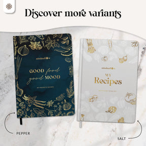 Rezeptbuch zum Selberschreiben “SALT” - Englische Version