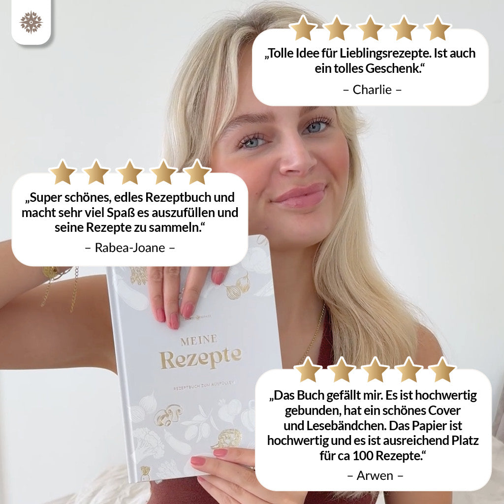 DIY Rezeptbuch mit Saisonkalender