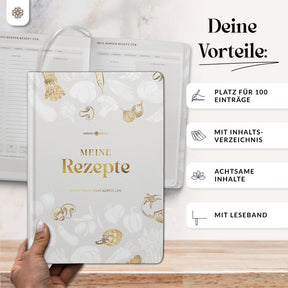 DIY Rezeptbuch mit Saisonkalender