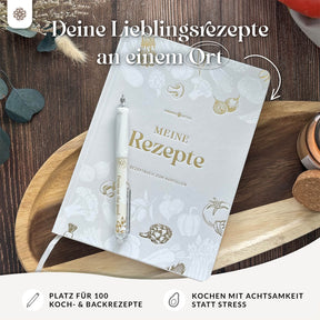 DIY Rezeptbuch mit Saisonkalender