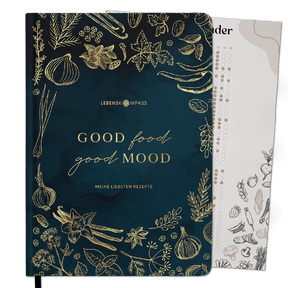 DIY Rezeptbuch mit Saisonkalender