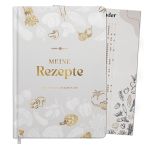 DIY Rezeptbuch mit Saisonkalender