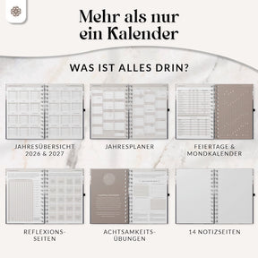Terminplaner Ringbuch 2026 - DIN A5