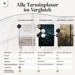 Terminplaner Ringbuch 2026 - DIN A5