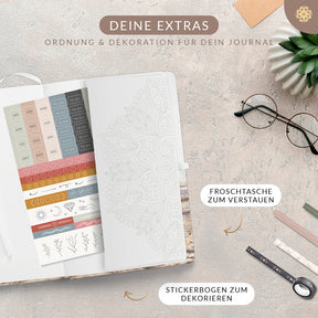 Bullet Journal "PRO" DIN A5 - Notizbuch mit Punktraster