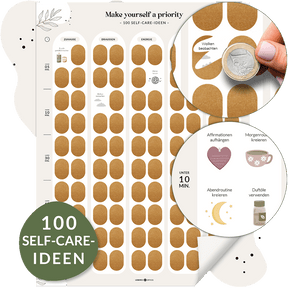 Rubbelposter "Me Time" – 100 Self-Care Ideen