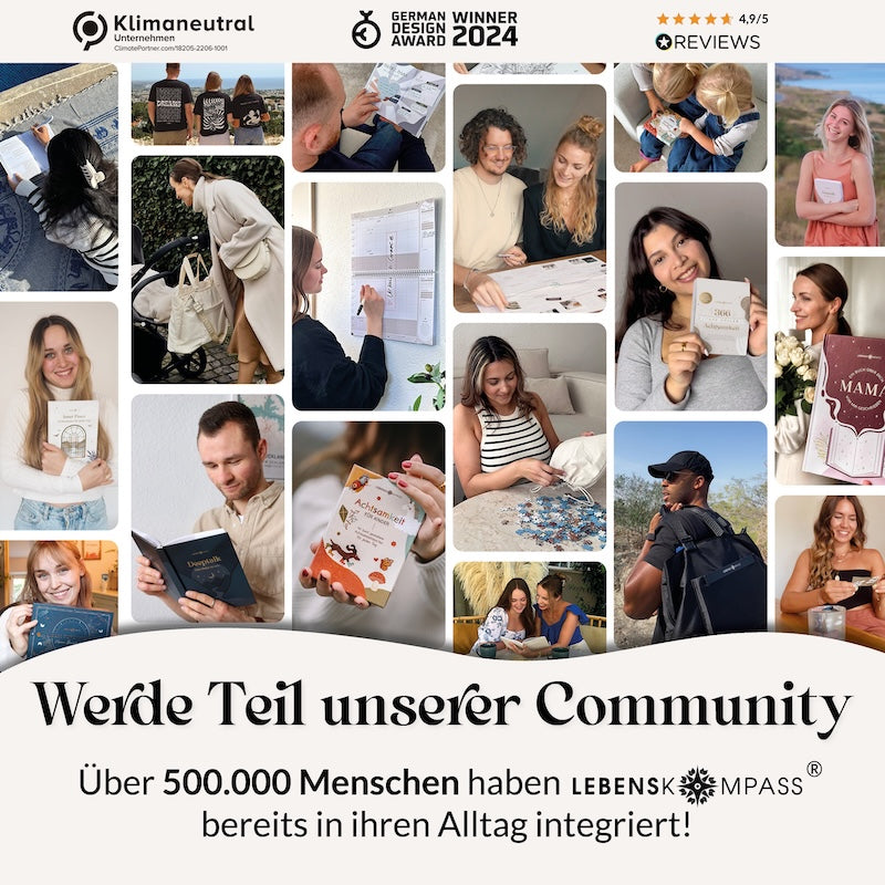 Sachbuchjournal mit Poster - für 40 Bücher