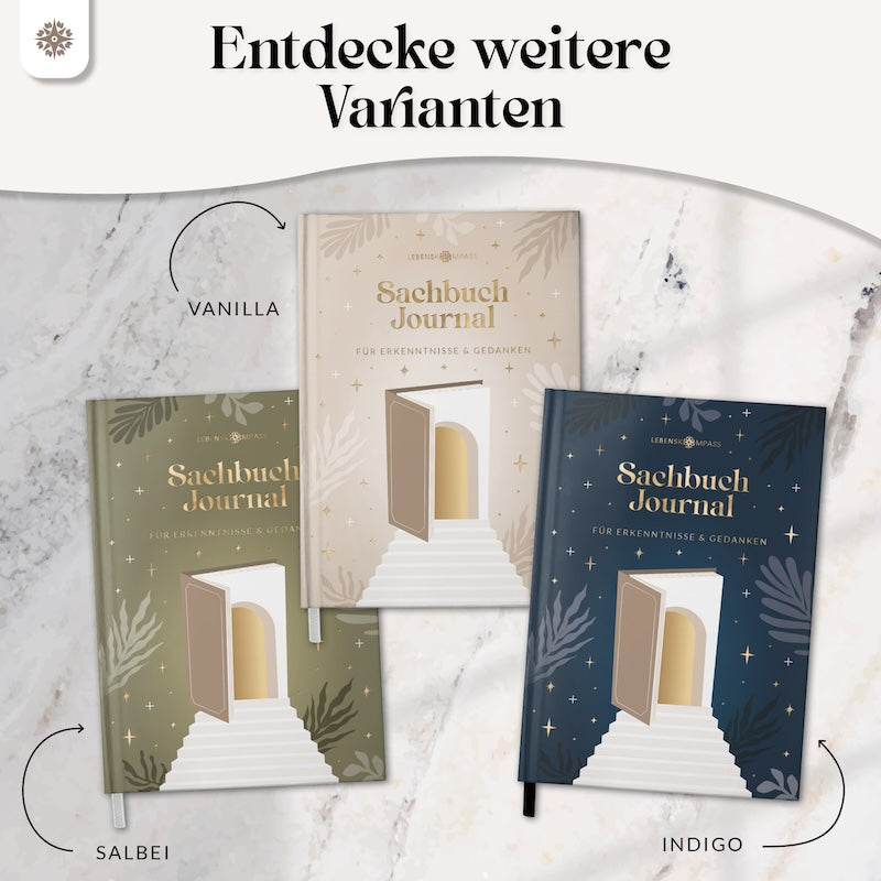 Sachbuchjournal mit Poster - für 40 Bücher