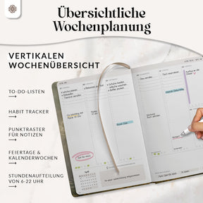 Terminplaner 2026 mit Stiftschlaufe