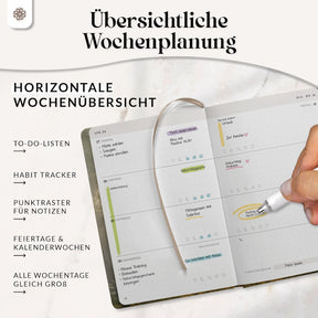 Terminplaner 2026 mit Stiftschlaufe