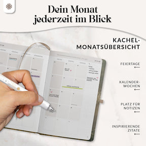 Terminplaner 2026 mit Stiftschlaufe