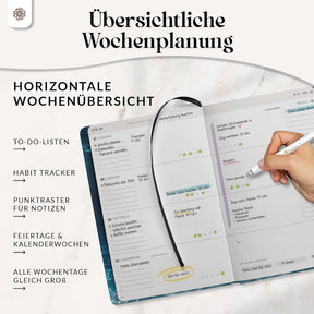 Terminplaner 2026 mit Stiftschlaufe
