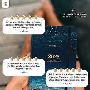 Terminplaner 2026 mit Stiftschlaufe