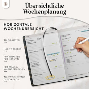 Terminplaner 2026 mit Stiftschlaufe