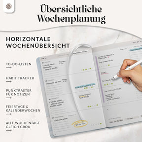 Terminplaner 2026 mit Stiftschlaufe