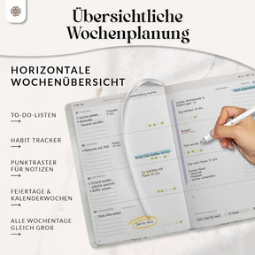 Terminplaner 2026 mit Stiftschlaufe